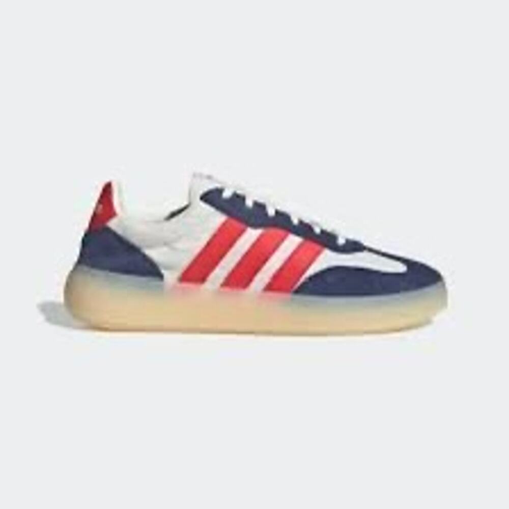 Adidas Barreda Decode Tennis Sneakers Shoes Blue/Red/White Stripe Size 9.5